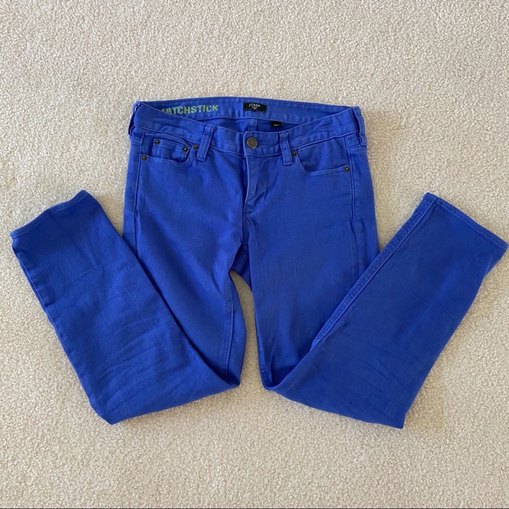 JCrew matchstick jeans